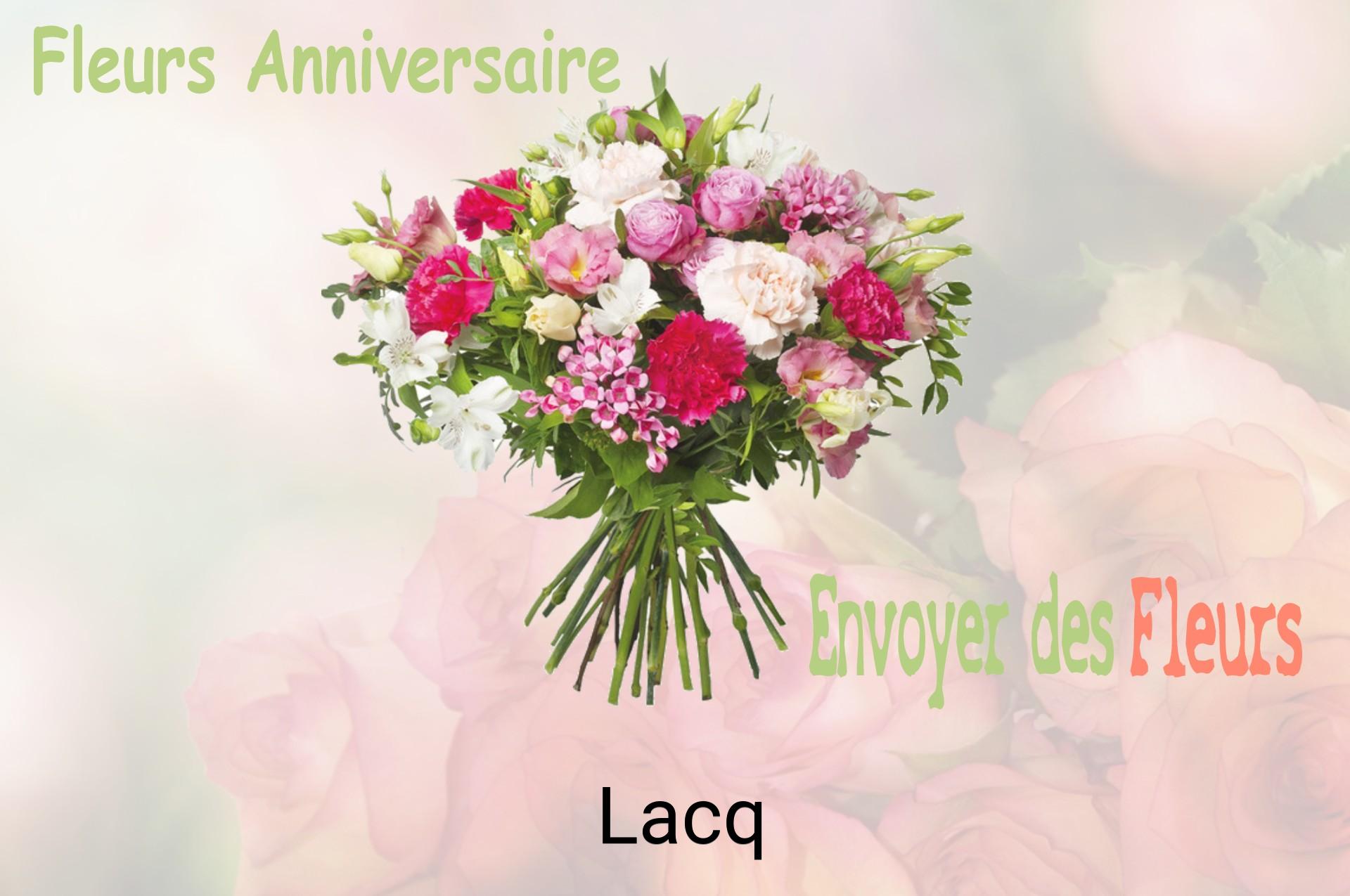 Bouquet de fleurs d’anniversaire livré à Lacq